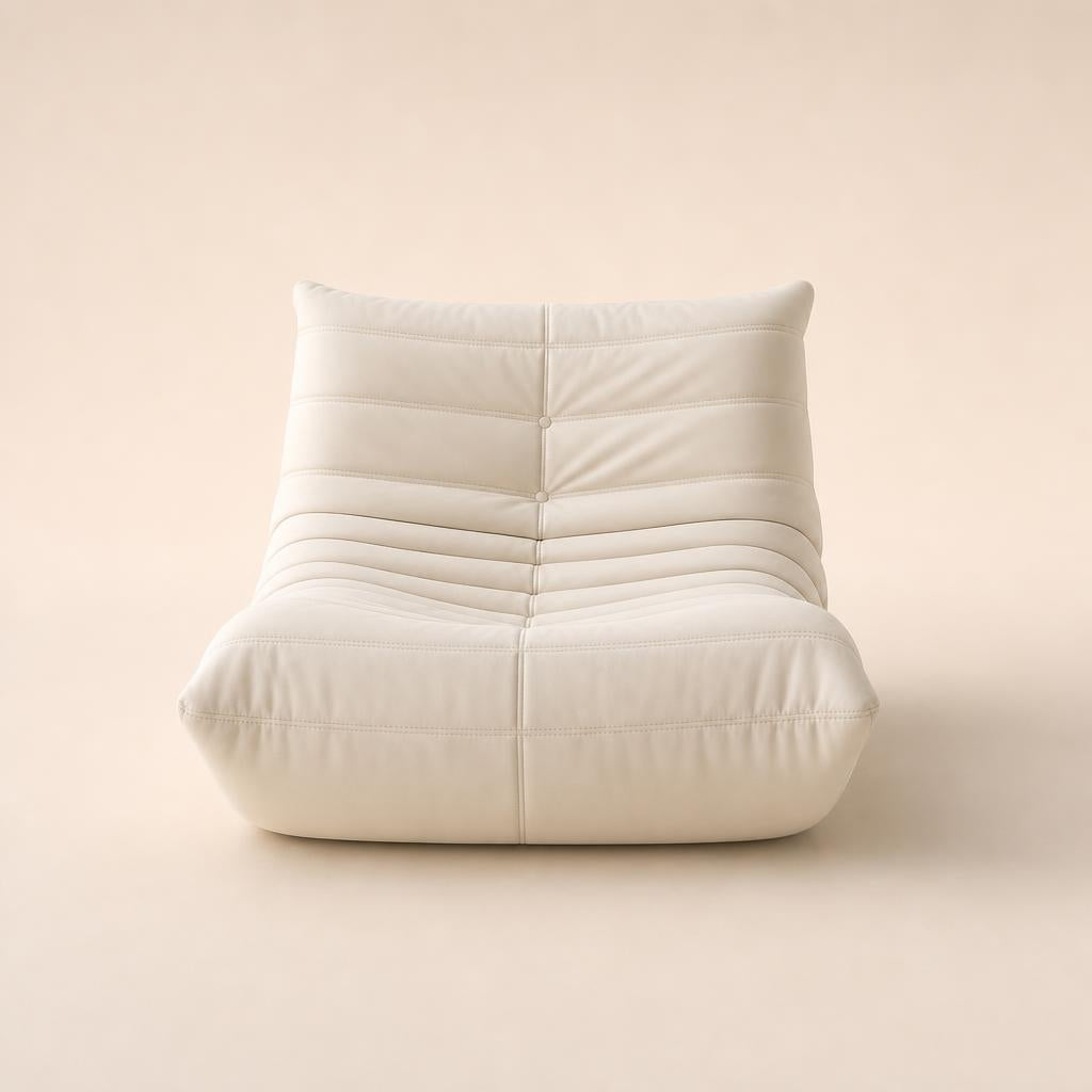 Sillón Nube crema, vista frontal