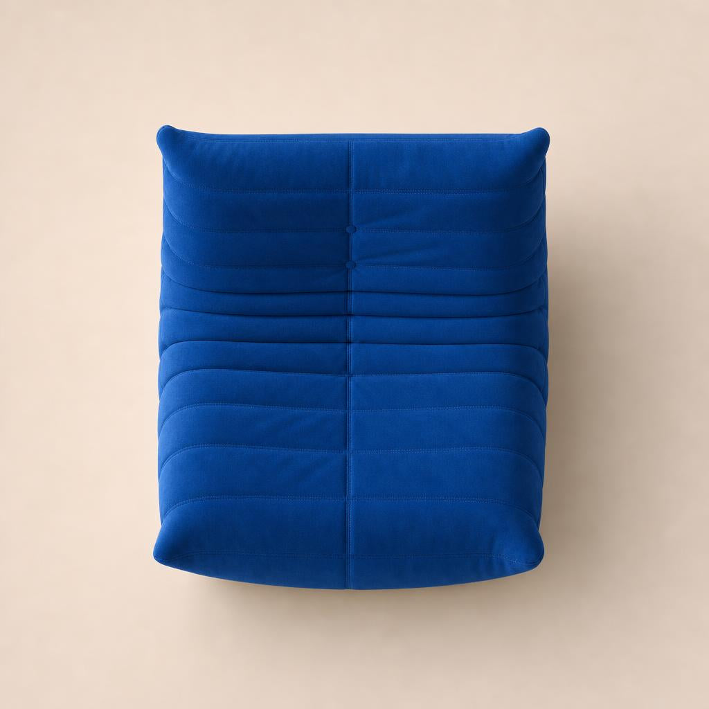Sillón Nube azul oscuro, vista desde arriba